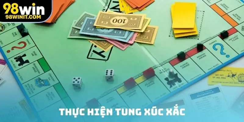 Thực hiện tung xúc xắc
