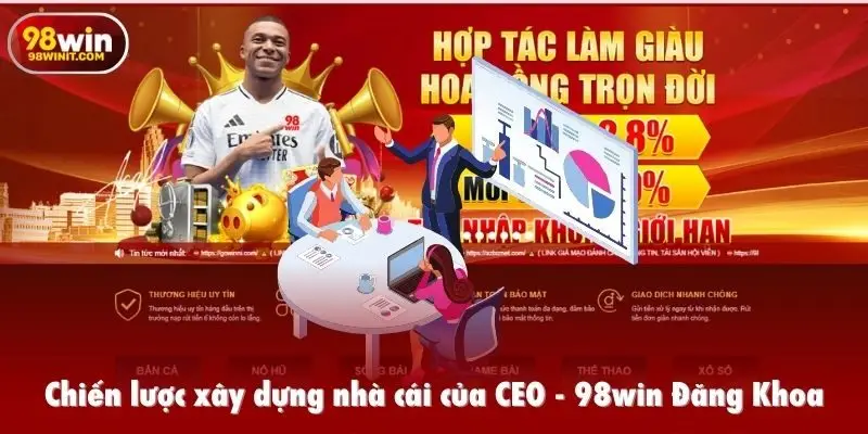 Chiến lược xây dựng nhà cái của CEO - 98win Đăng Khoa