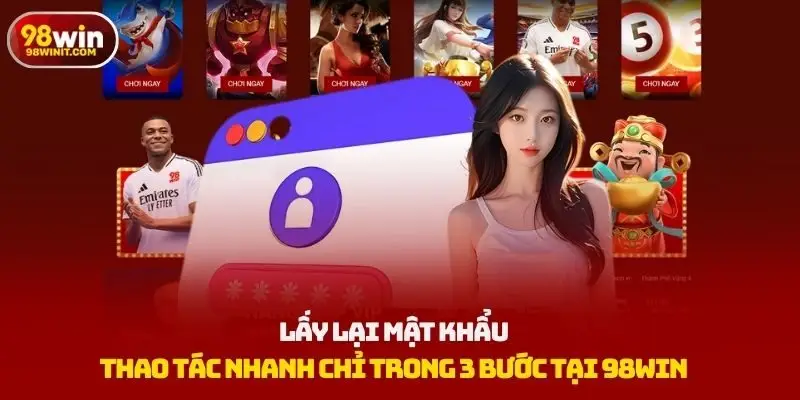 lấy lại mật khẩu
